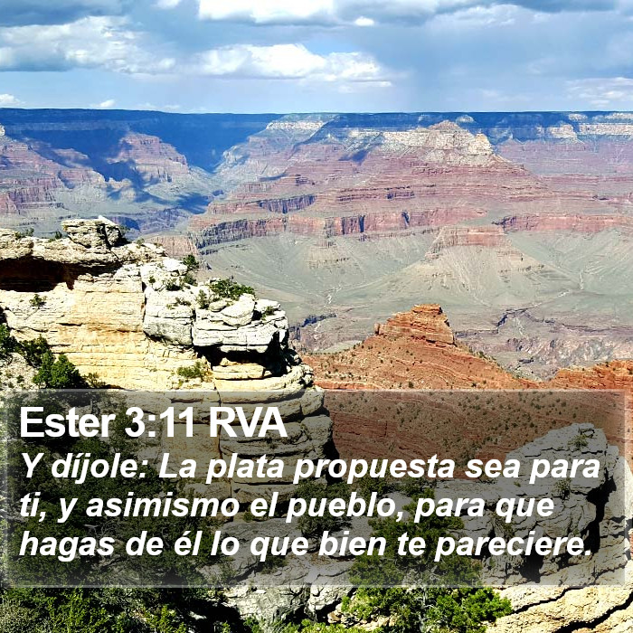 Ester 3:11 RVA Bible Study