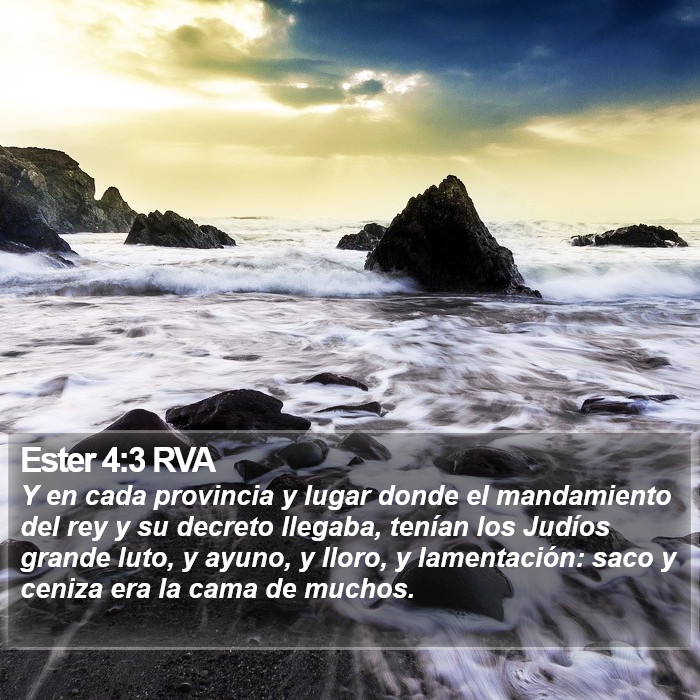 Ester 4:3 RVA Bible Study