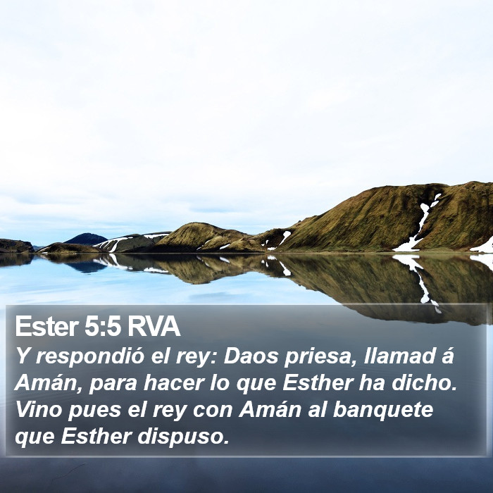 Ester 5:5 RVA Bible Study