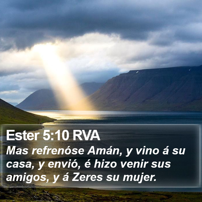 Ester 5:10 RVA Bible Study