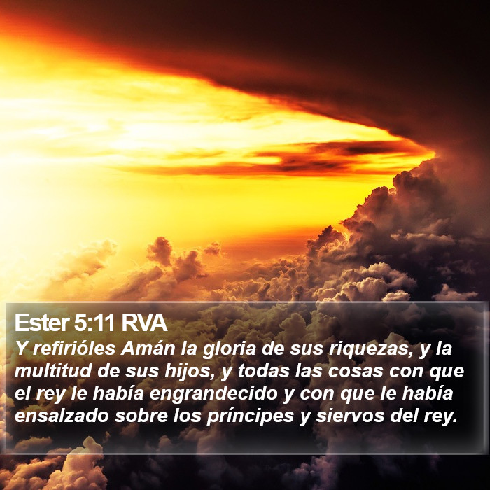 Ester 5:11 RVA Bible Study