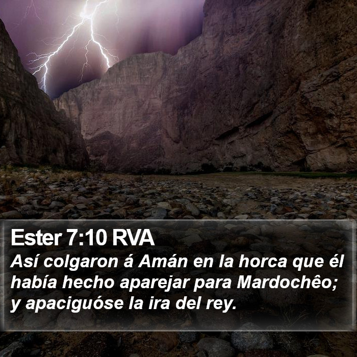 Ester 7:10 RVA Bible Study