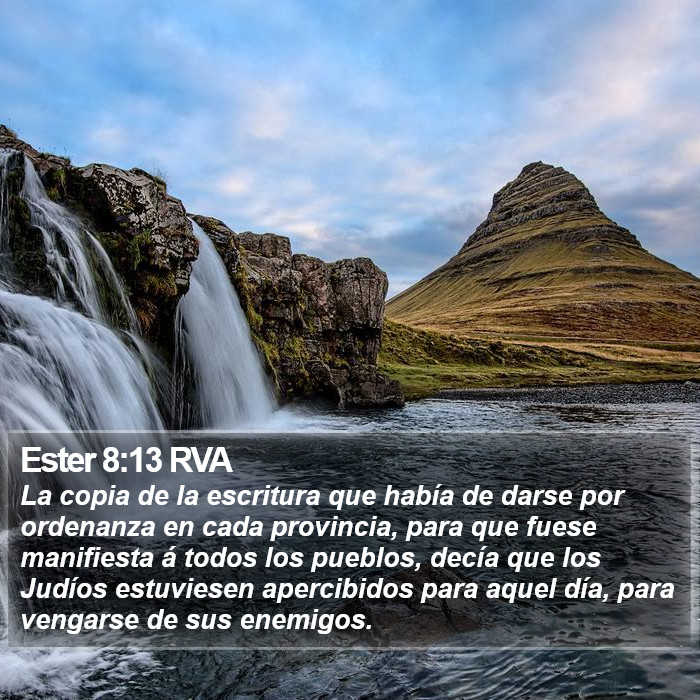 Ester 8:13 RVA Bible Study