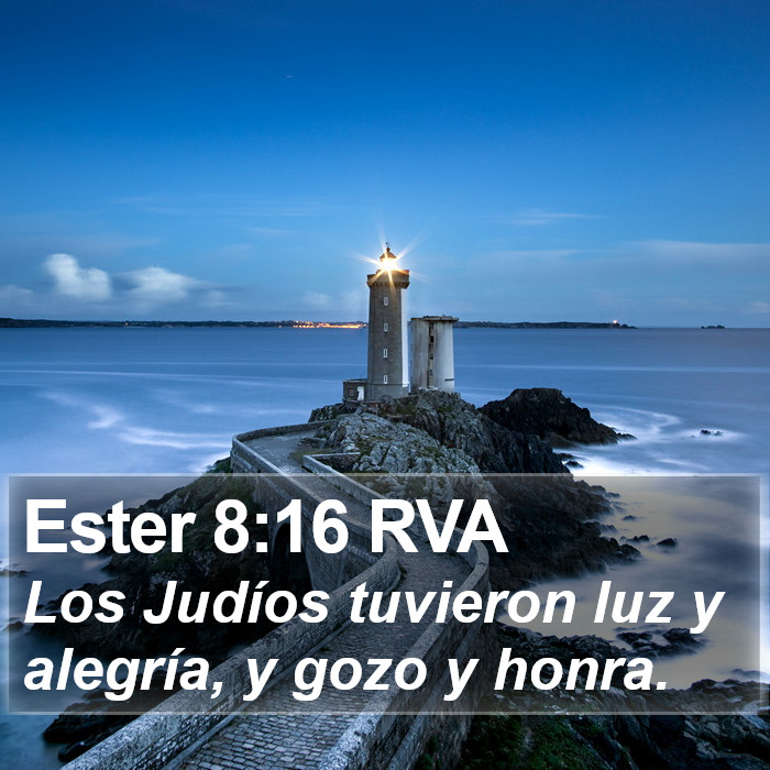 Ester 8:16 RVA Bible Study