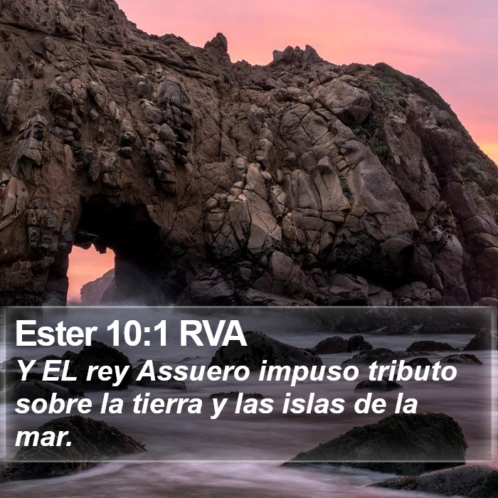 Ester 10:1 RVA Bible Study