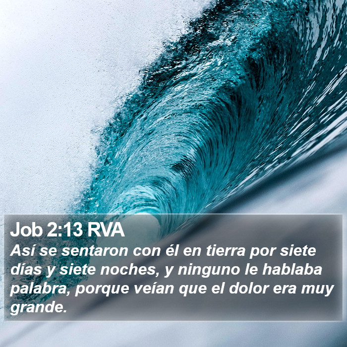 Job 2:13 RVA Bible Study