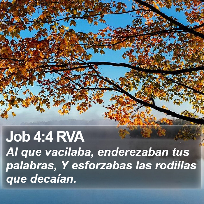 Job 4:4 RVA Bible Study