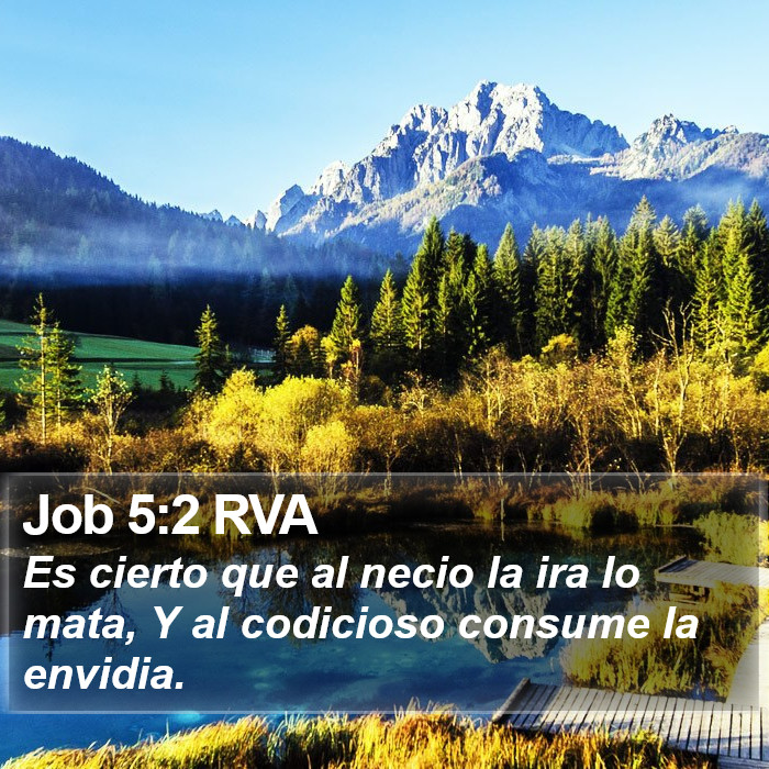 Job 5:2 RVA Bible Study