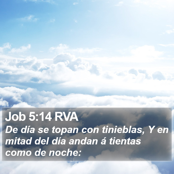 Job 5:14 RVA Bible Study