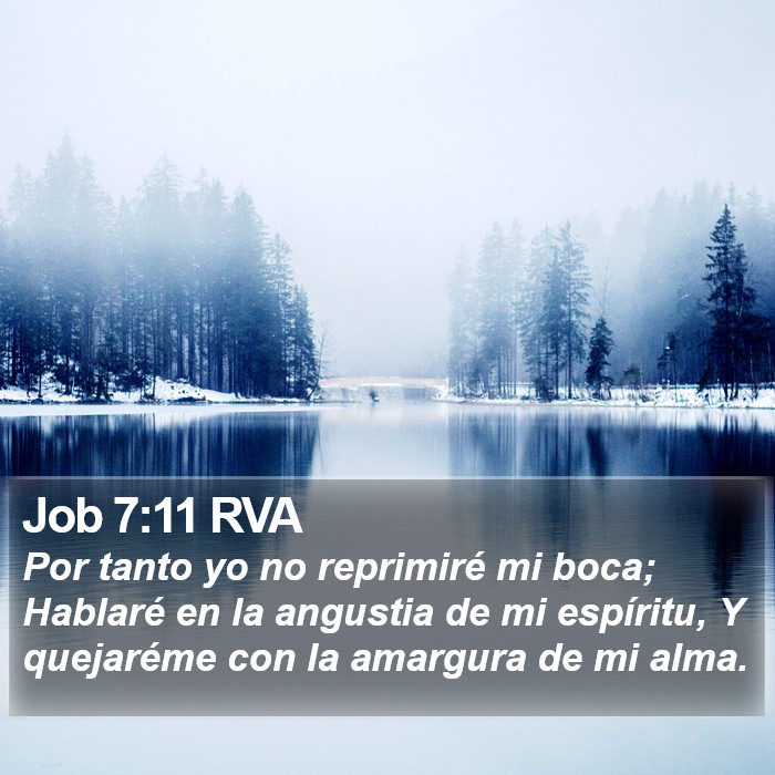 Job 7:11 RVA Bible Study