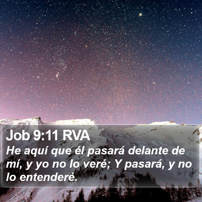 Job 9:11 RVA Bible Study