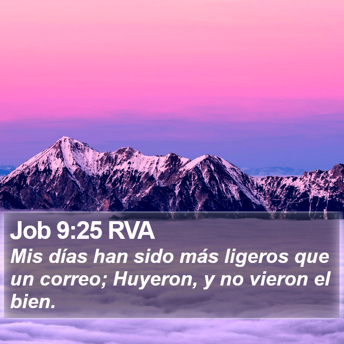 Job 9:25 RVA Bible Study