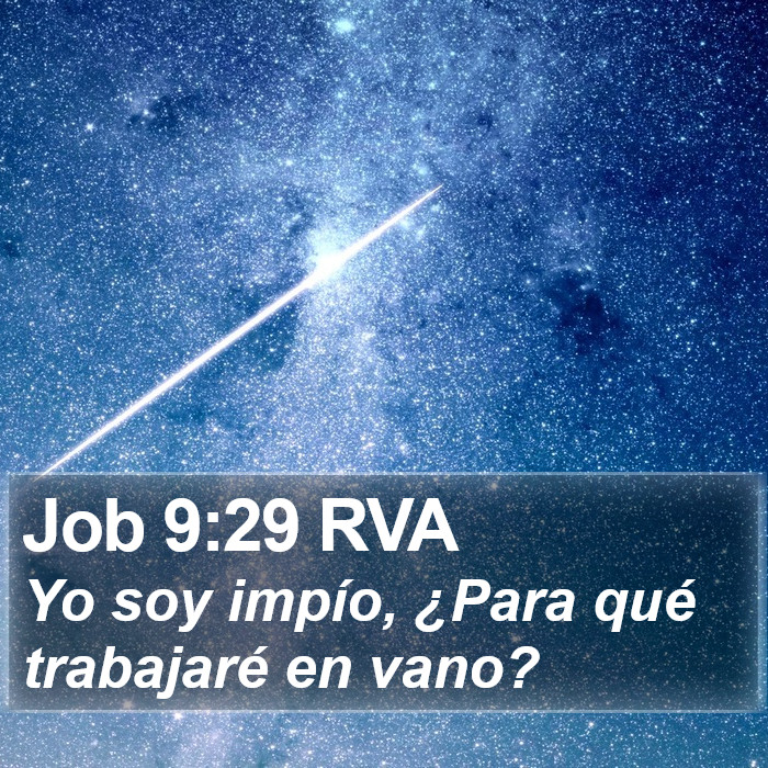 Job 9:29 RVA Bible Study