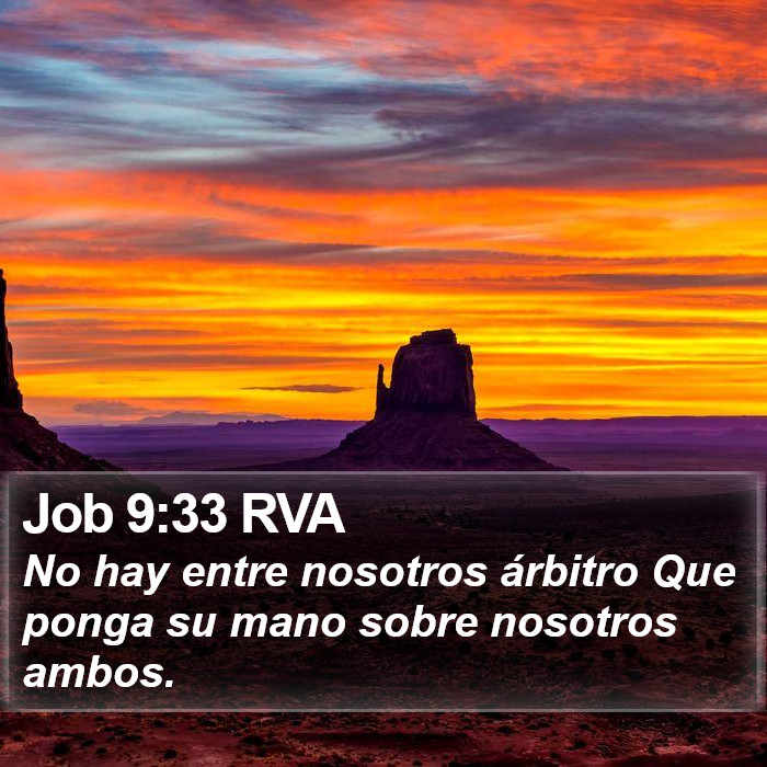 Job 9:33 RVA Bible Study