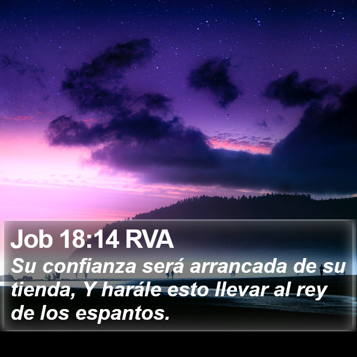 Job 18:14 RVA Bible Study