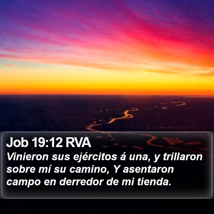 Job 19:12 RVA Bible Study