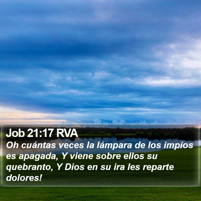 Job 21:17 RVA Bible Study