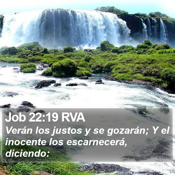 Job 22:19 RVA Bible Study