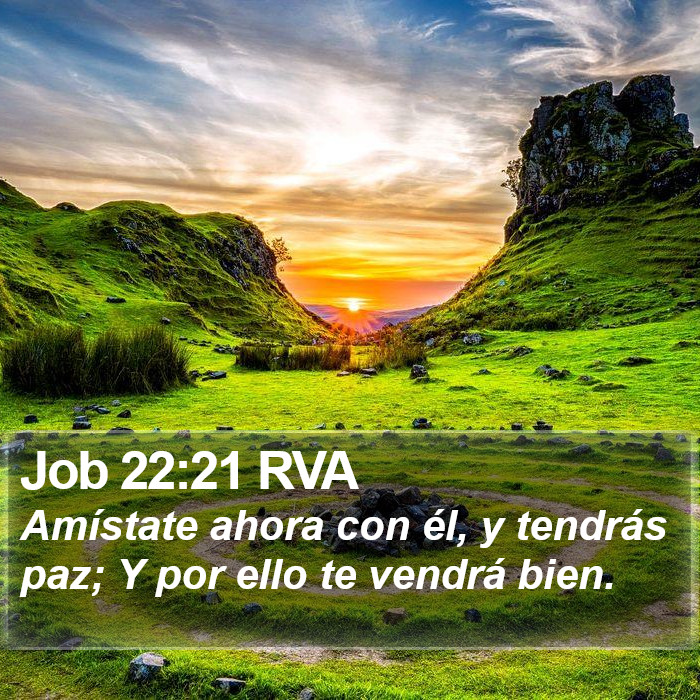 Job 22:21 RVA Bible Study