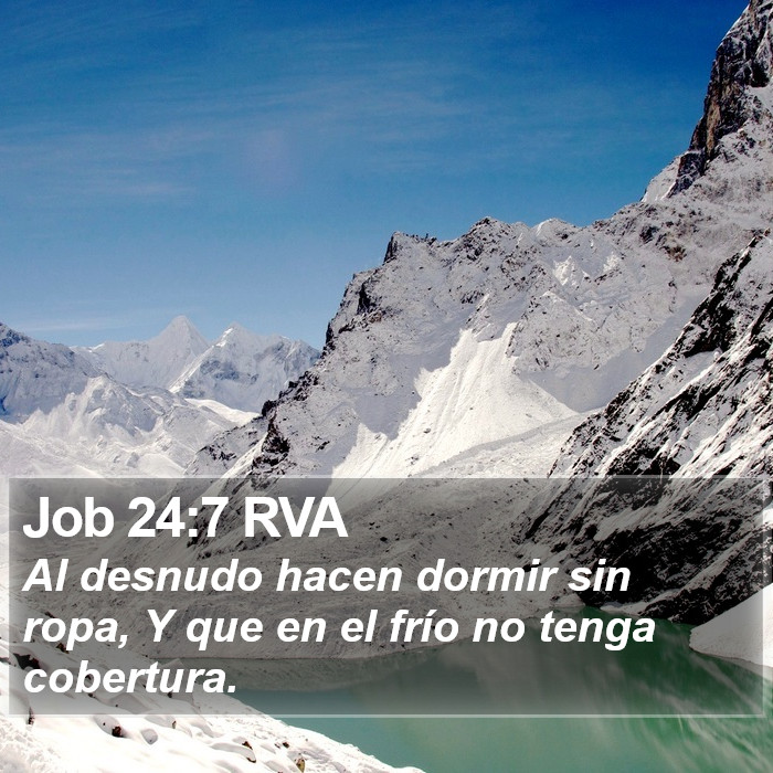 Job 24:7 RVA Bible Study