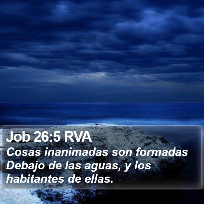 Job 26:5 RVA Bible Study