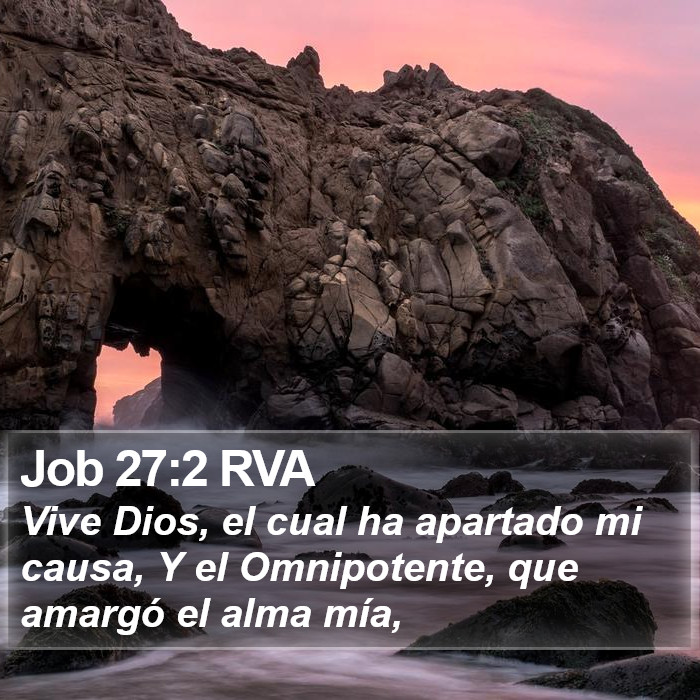 Job 27:2 RVA Bible Study