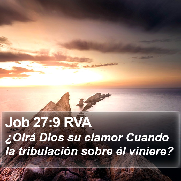 Job 27:9 RVA Bible Study