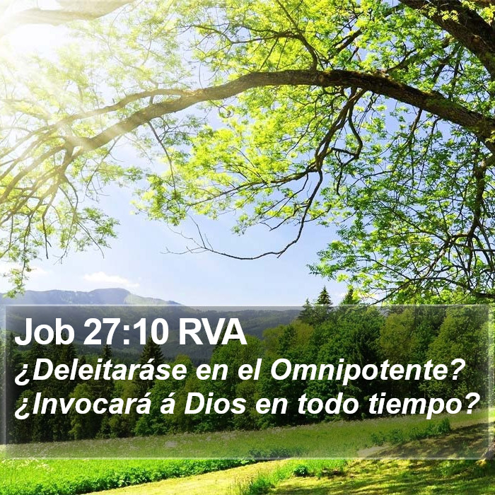 Job 27:10 RVA Bible Study