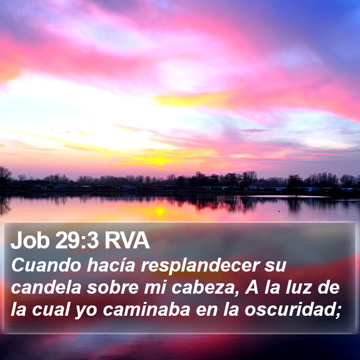 Job 29:3 RVA Bible Study