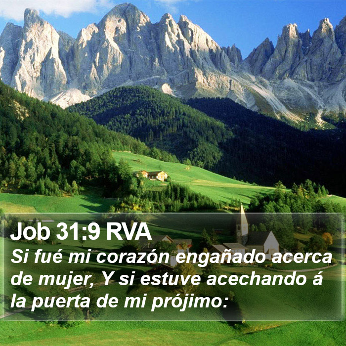 Job 31:9 RVA Bible Study