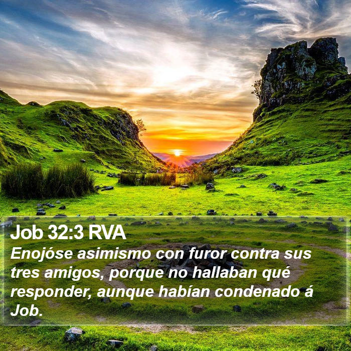 Job 32:3 RVA Bible Study