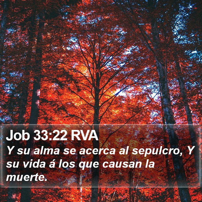 Job 33:22 RVA Bible Study