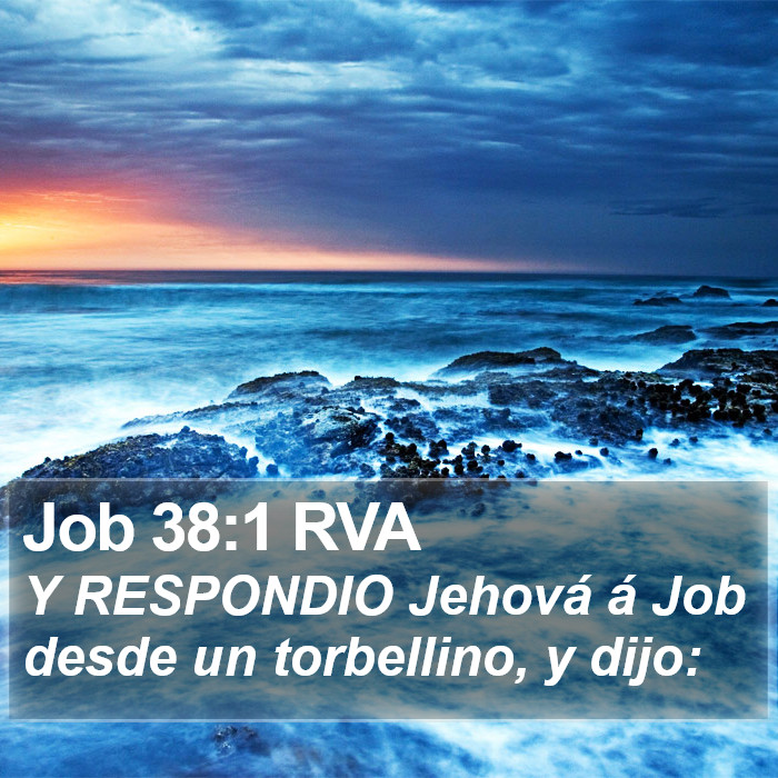 Job 38:1 RVA Bible Study