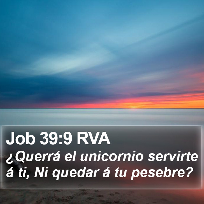 Job 39:9 RVA Bible Study