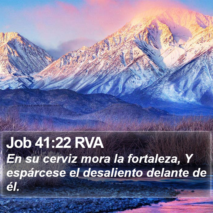 Job 41:22 RVA Bible Study