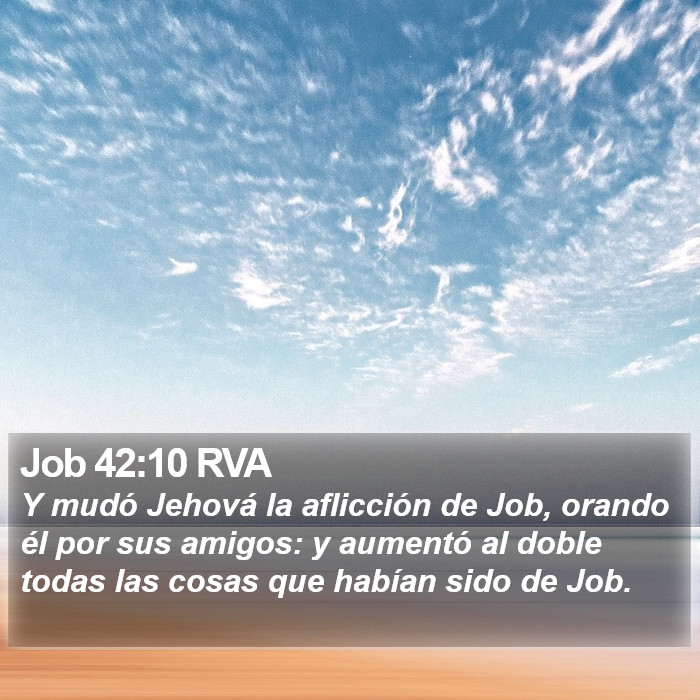 Job 42:10 RVA Bible Study