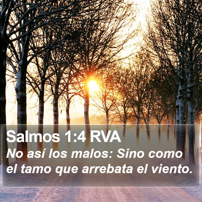 Salmos 1:4 RVA Bible Study