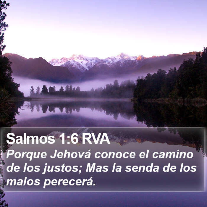 Salmos 1:6 RVA Bible Study