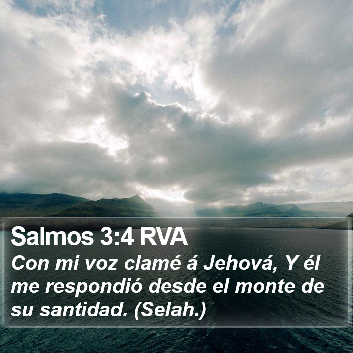 Salmos 3:4 RVA Bible Study