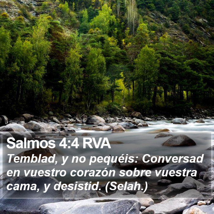 Salmos 4:4 RVA Bible Study