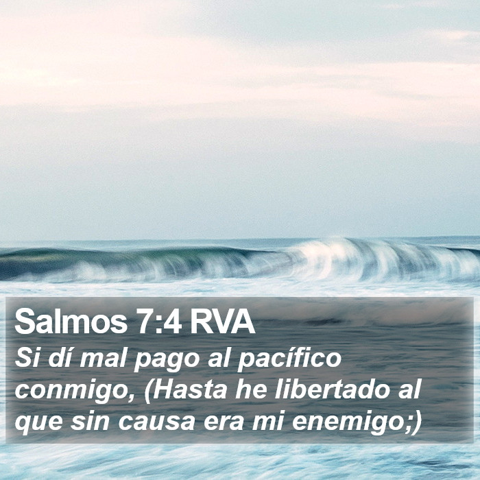 Salmos 7:4 RVA Bible Study