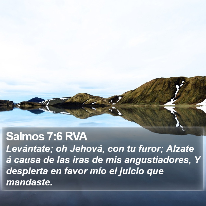 Salmos 7:6 RVA Bible Study