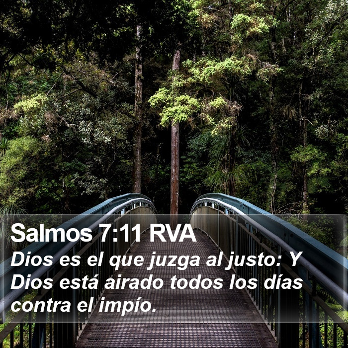 Salmos 7:11 RVA Bible Study