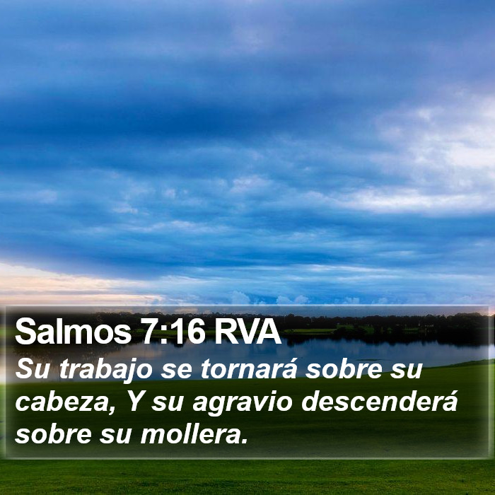 Salmos 7:16 RVA Bible Study