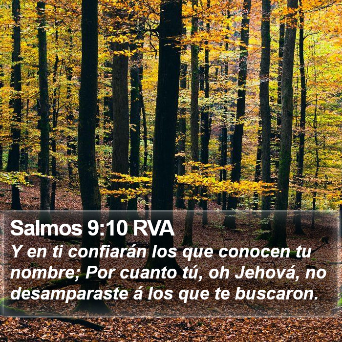 Salmos 9:10 RVA Bible Study