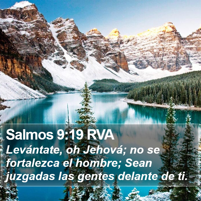 Salmos 9:19 RVA Bible Study