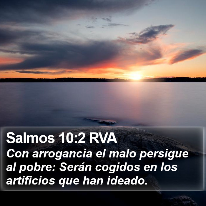 Salmos 10:2 RVA Bible Study