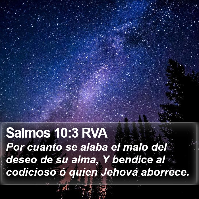 Salmos 10:3 RVA Bible Study