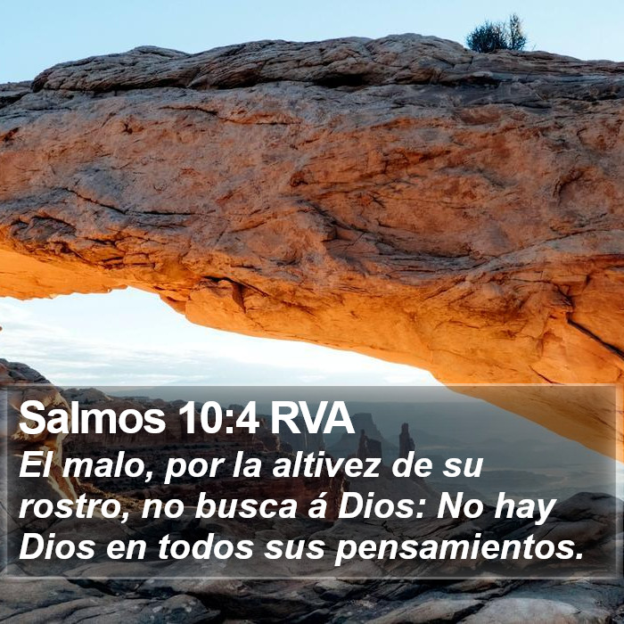 Salmos 10:4 RVA Bible Study