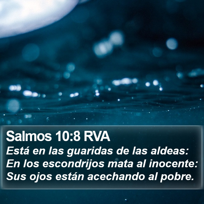 Salmos 10:8 RVA Bible Study